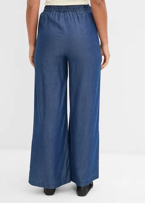 Marlenebyxa i b&ouml;ljande lyocell, bonprix