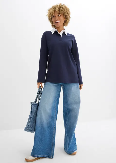 Pik&eacute;tr&ouml;ja av interlockmaterial, bonprix