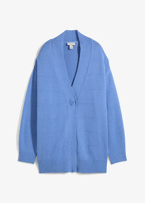 Stickad långkofta, bonprix