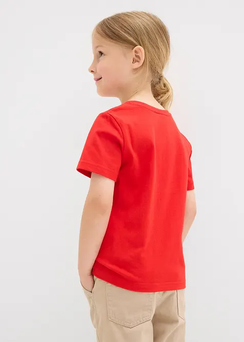 T-shirt av ren ekologisk bomull (2-pack), bonprix