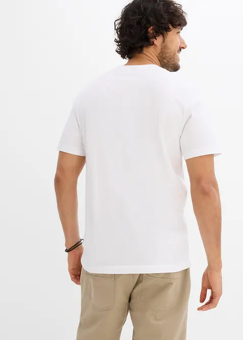 T-shirt i ren ekologisk bomull, bonprix