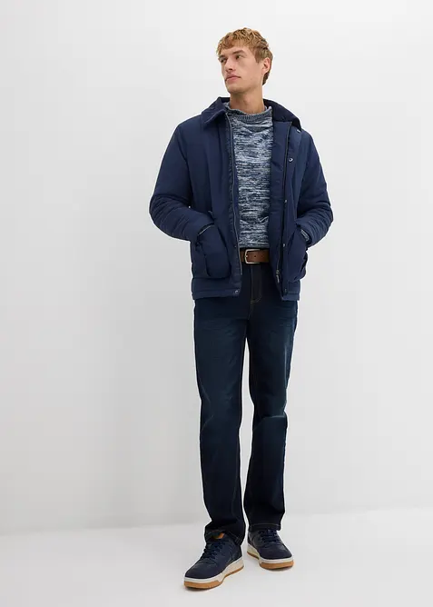 Grovstickad tr&ouml;ja i bomullsblandning, bonprix