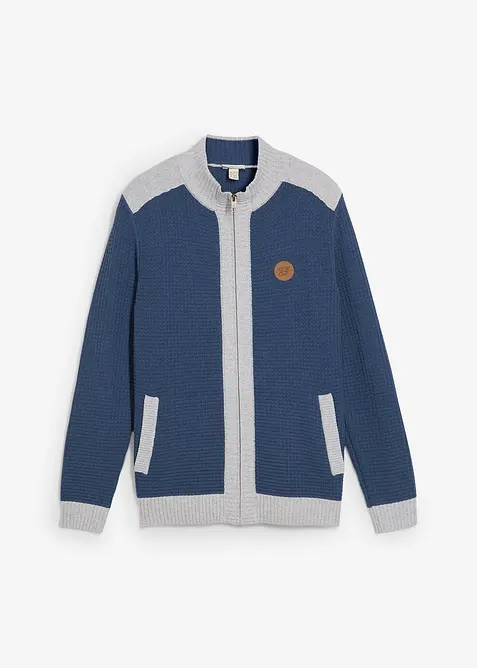 Cardigan med ståkrage, bonprix