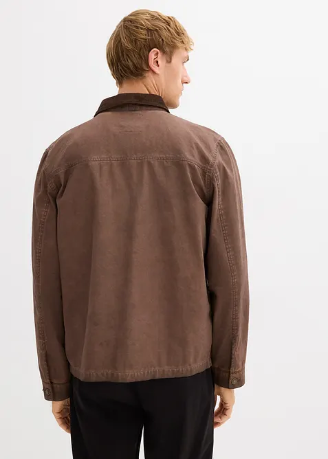 Bomberjacka med tvättad look, bonprix