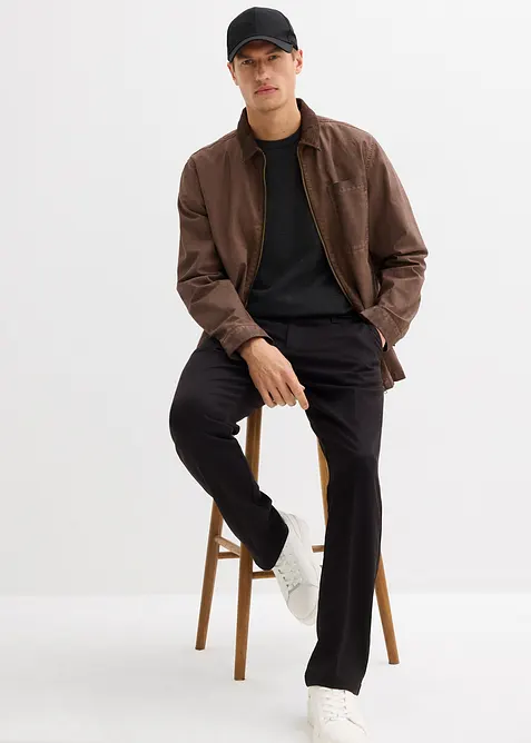 Bomberjacka med tvättad look, bonprix