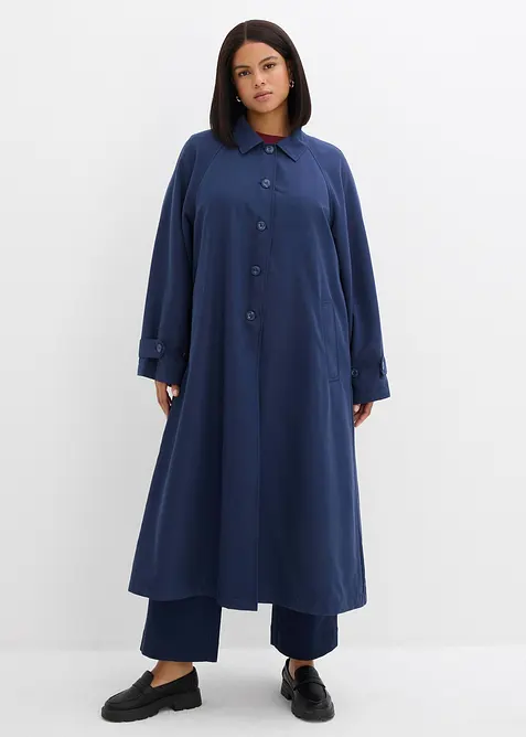 Trenchcoat med mjukt fall, bonprix