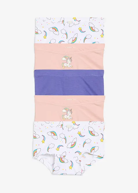 Boxertrosa med mjuk ekologisk bomull (5-pack), bonprix