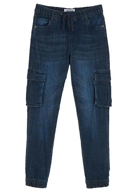 Dra på-jeans, Slim Fit, Stretch, bonprix