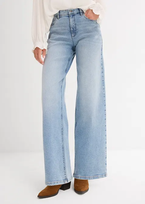 Wide Leg Jeans High Waist, bonprix