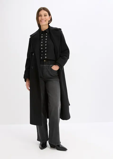 Blus med nitdetaljer, bonprix