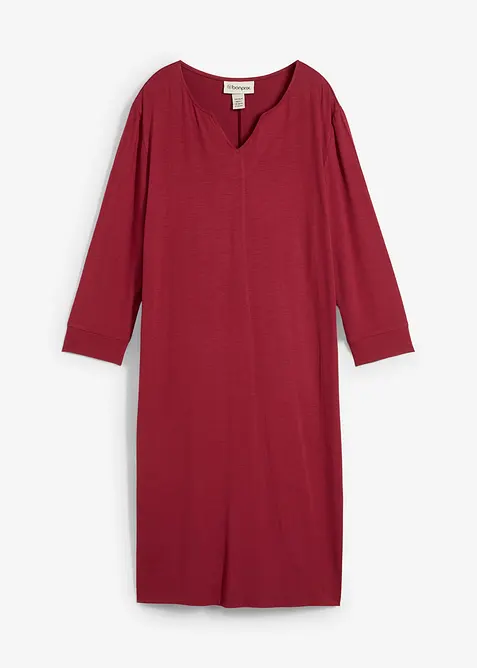 Jerseyklänning av viskos med mjukt fall, bonprix