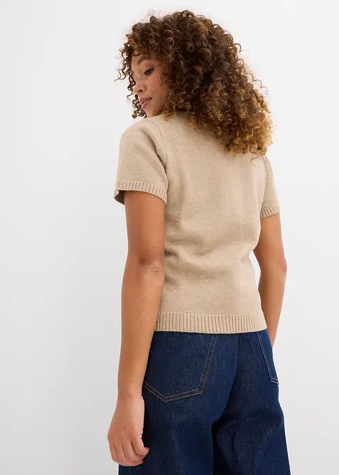 Stickad kofta, bonprix