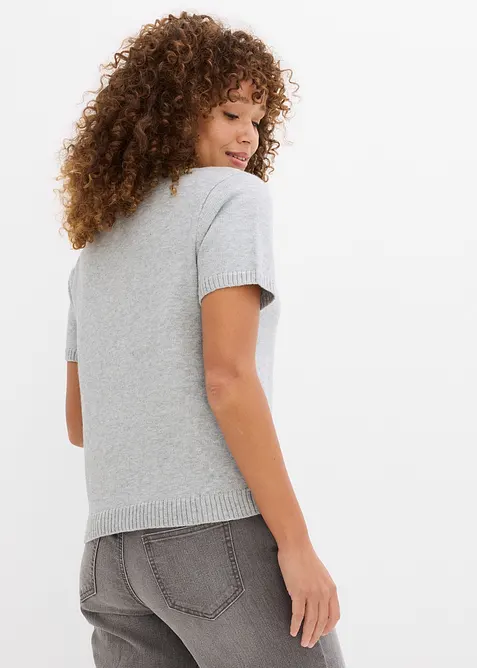 Stickad kofta, bonprix