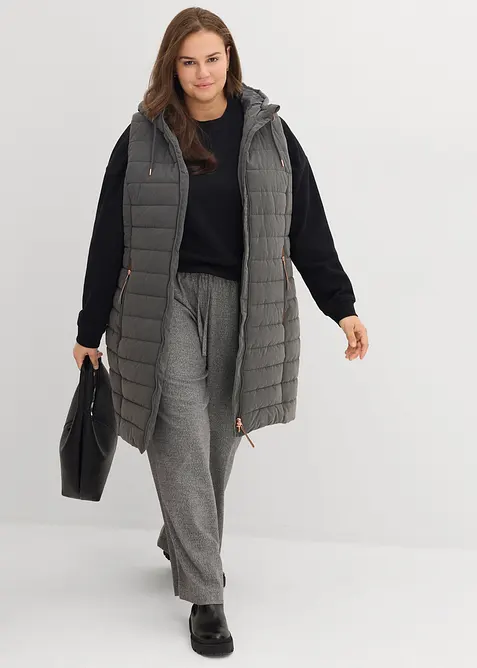 Lång täckväst, bonprix