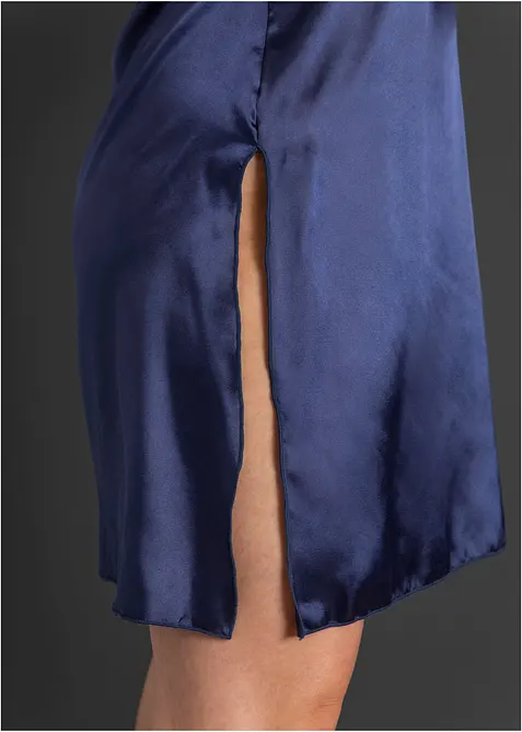 Negligé i satin, bonprix