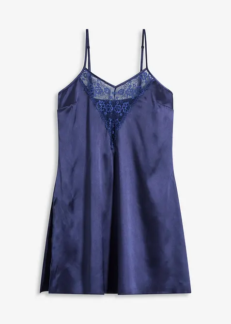 Negligé i satin, bonprix