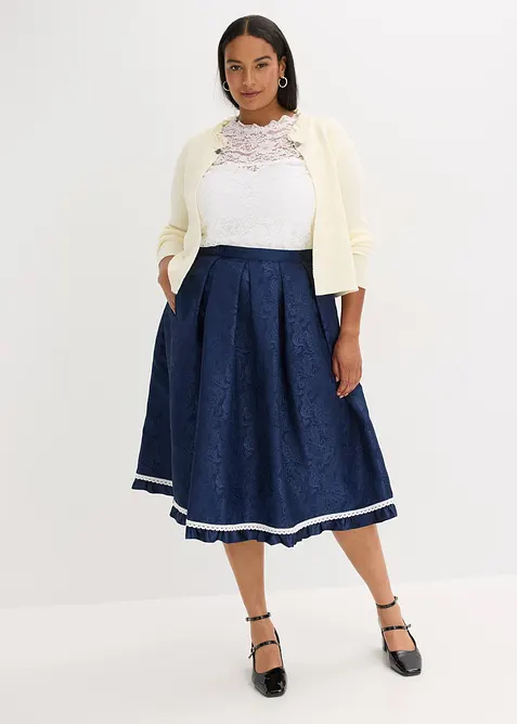 Folkdräktsinspirerad kjol, bonprix