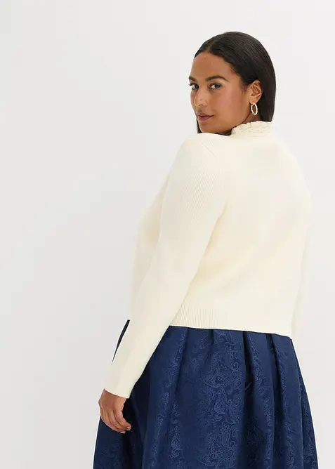 Folkdr&auml;ktsinspirerad cardigan, bonprix