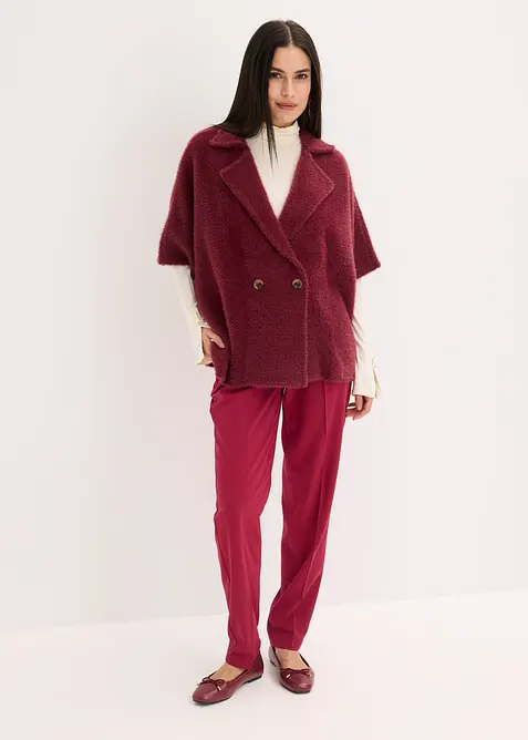 Dra-på-byxa med pressveck, bonprix