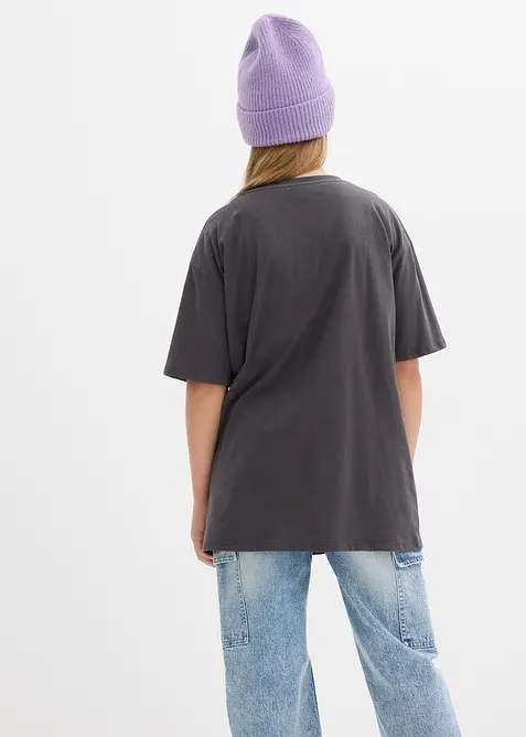 T-shirt av ren bomull, med tryck, Wednesday