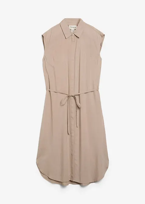 Klänning av mjuk viskos, bonprix