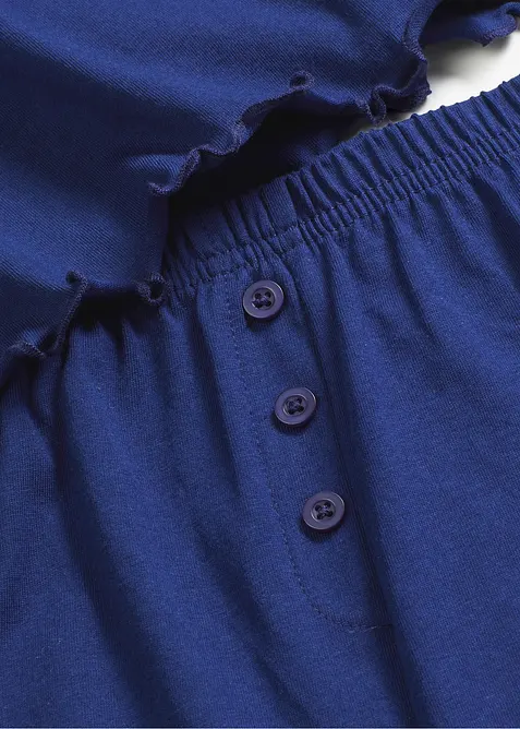 Pyjamas med knappslå och shorts, bonprix