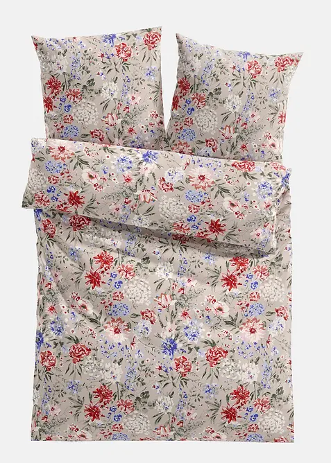 Sängkläder med blommönster, bonprix