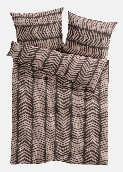 Sängkläder med grafiskt mönster, bonprix