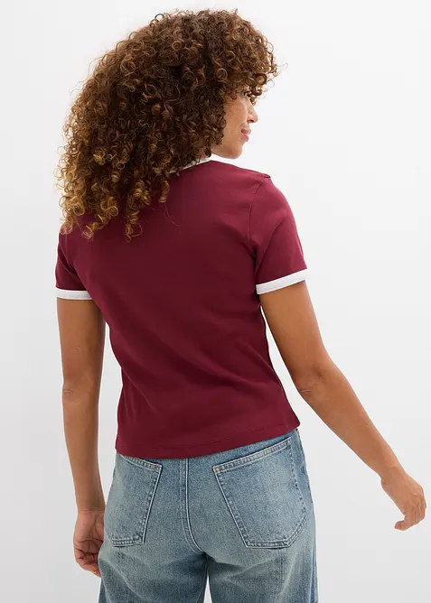 T-shirt i ren ekologisk bomull, bonprix