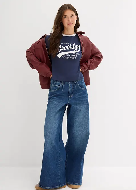 T-shirt i ren ekologisk bomull, bonprix