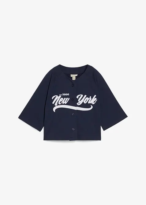 Sweatshirt i oversizemodell av mjuk bomullsmix, bonprix