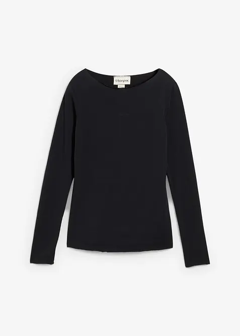 L&aring;ng&auml;rmad topp med b&aring;tringning, bonprix