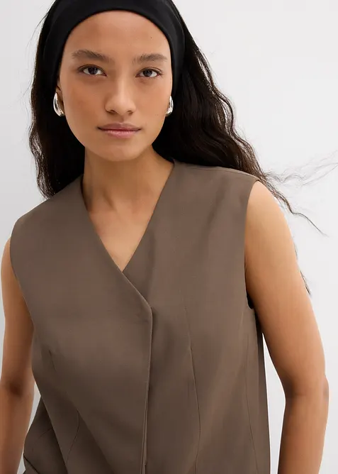 L&aring;ng v&auml;st med twillstruktur, bonprix