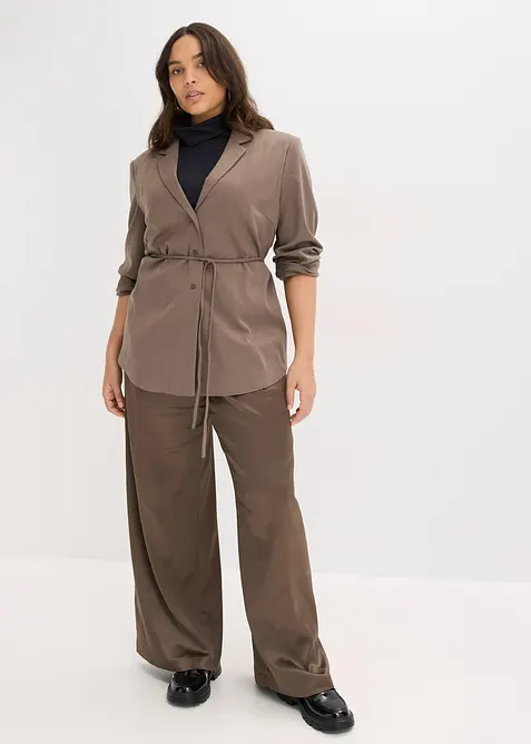 Kavaj av viskosmix, bonprix