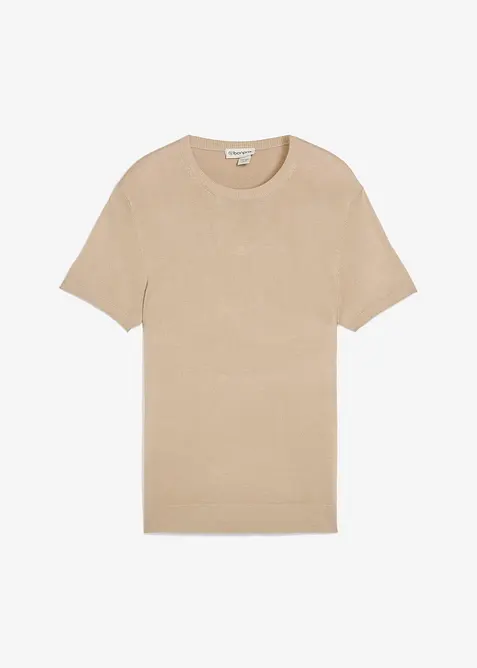 Stickad T-shirt, bonprix