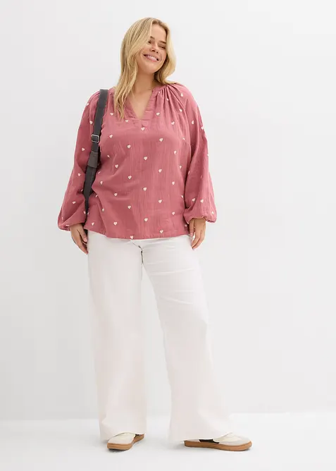 Tunika av mjuk muslin, bonprix