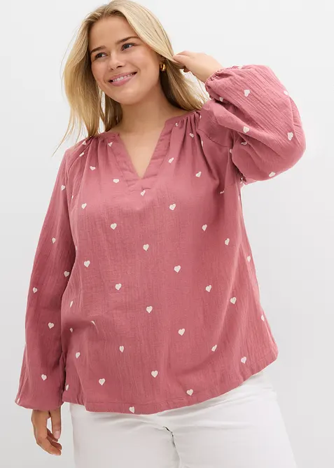 Tunika av mjuk muslin, bonprix