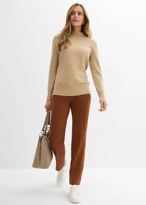 Termoleggings med fickor med dragkedja, bonprix