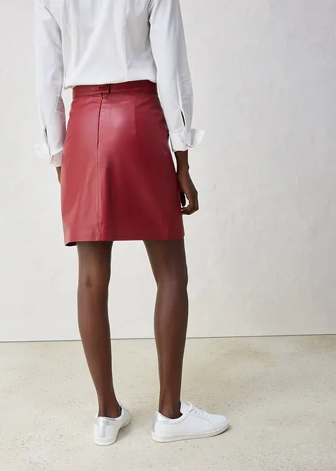 Minikjol av lammnappa, bonprix