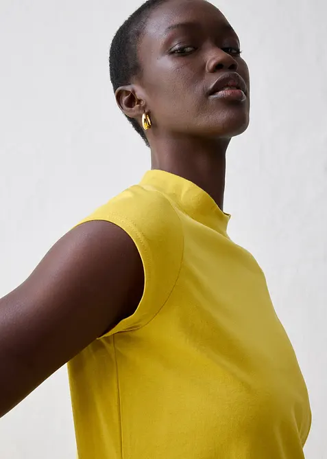 Topp med silke, bonprix