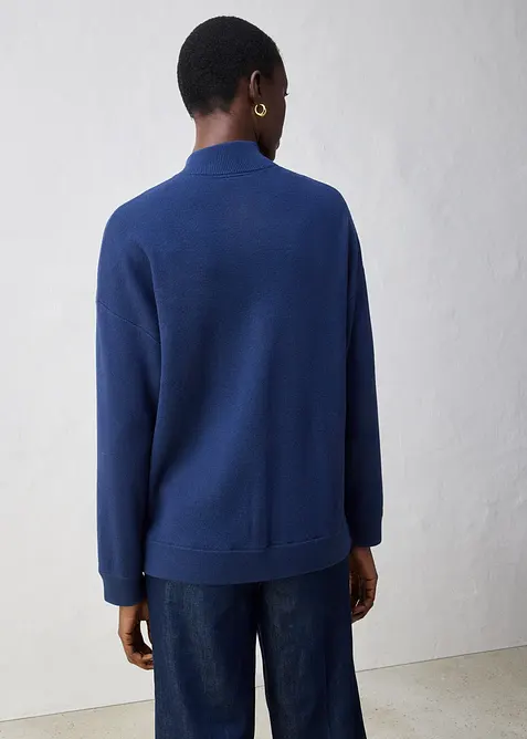 Oversizecardigan med merinoull, bonprix