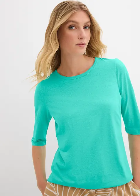 T-shirt i ren ekologisk bomull (2-pack), bonprix