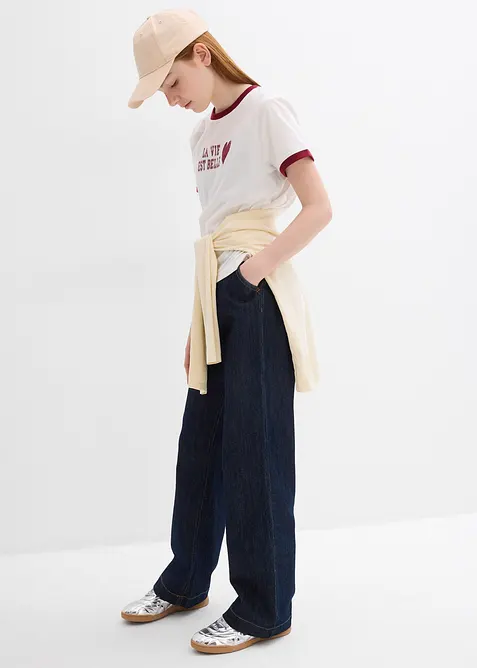 T-shirt av ekologisk bomull, bonprix