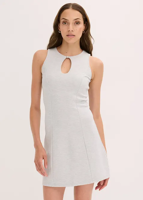 Minikl&auml;nning med prydnadsknapp, bonprix