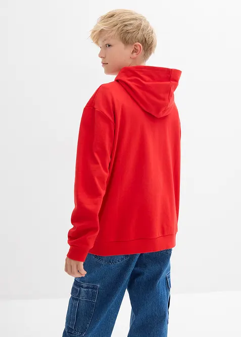 Luvtröja av ren bomull, bonprix