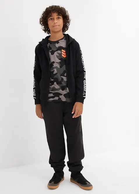 Långärmad tröja av ren bomull (3-pack), bonprix