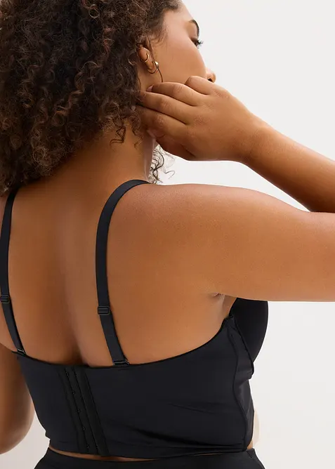 Formpressad BH med glansiga effekter, bonprix