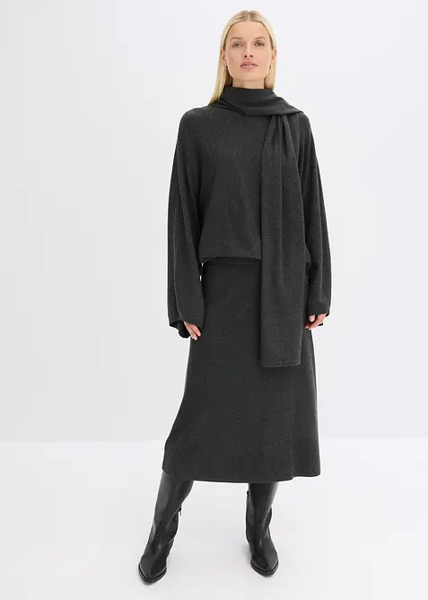 Tröja i mjuk viskosmix, bonprix