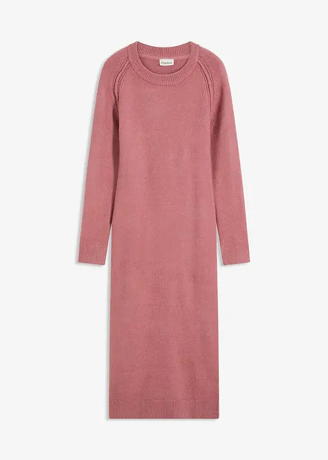 Stickad klänning, bonprix