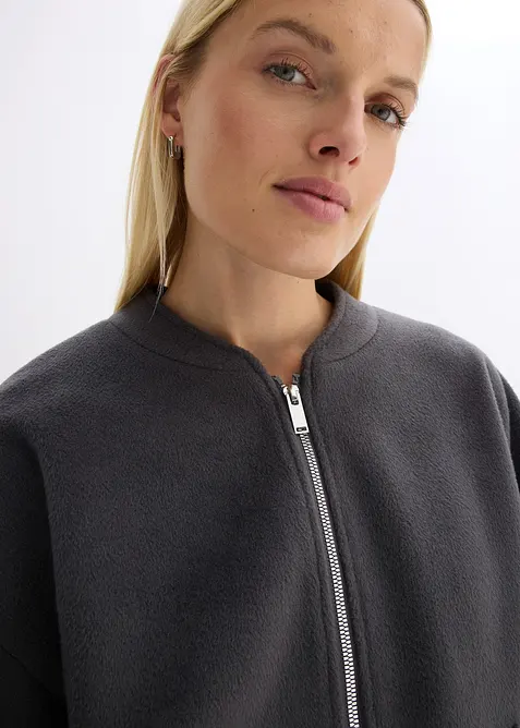 Blusjacka med ballongformad nederkant, bonprix